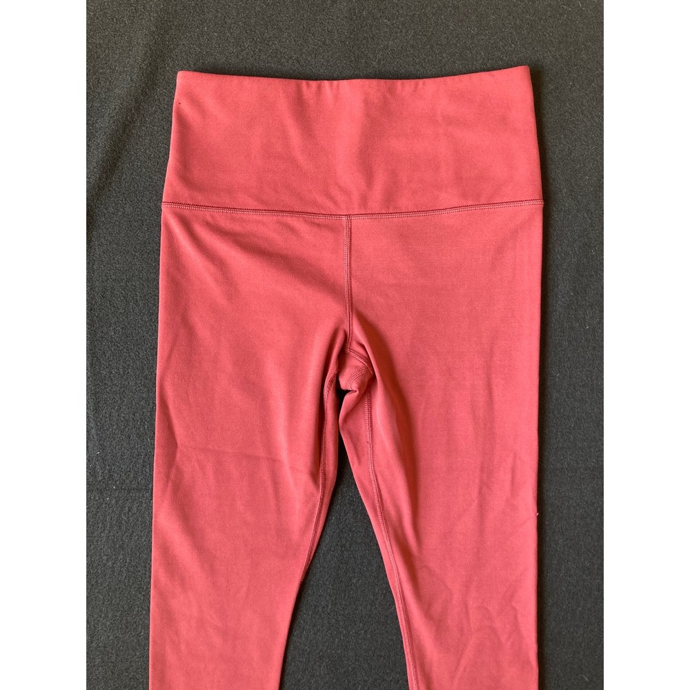 Athleta Elation Tea Dye 7/8 Tight Leggings High Rise XS Mauroon Yoga Activewear